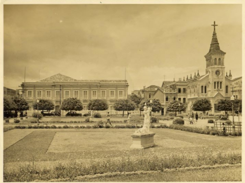 Praça da Piedade - fotos antigas de Salvador