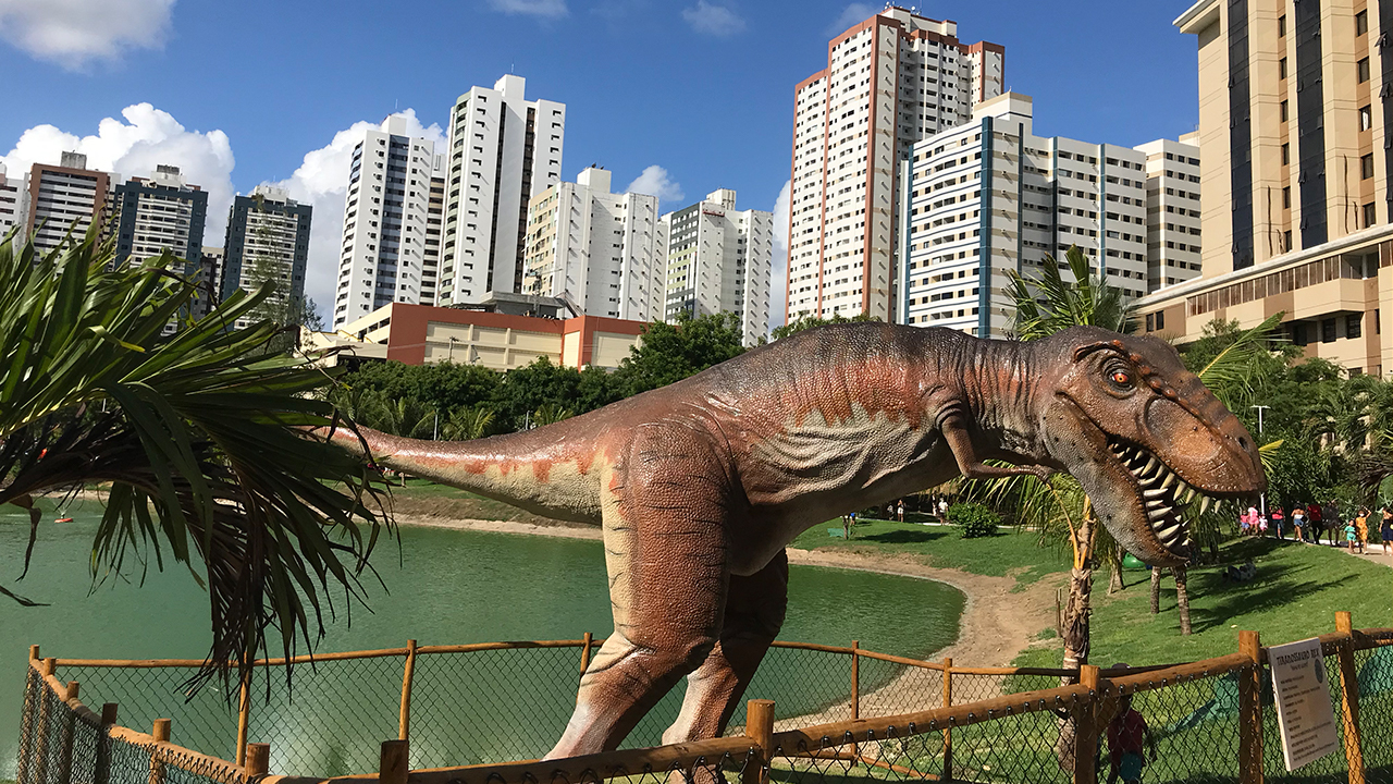 Parque dos Dinossauros em Salvador