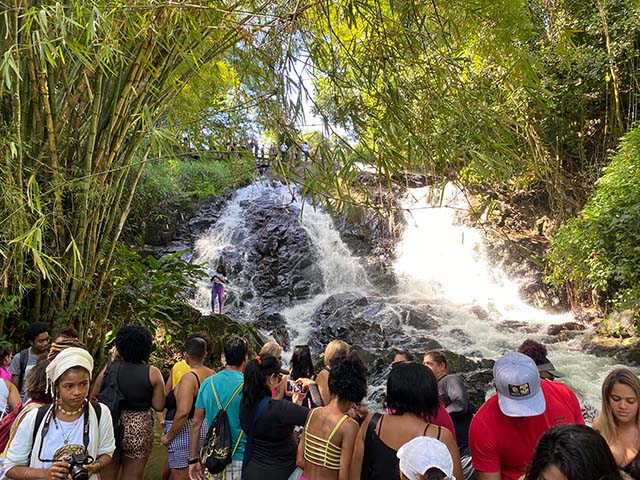 Cachoeira Nanã, do Parque São Bartolomeu.